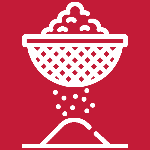 Ícone do card Peneiração